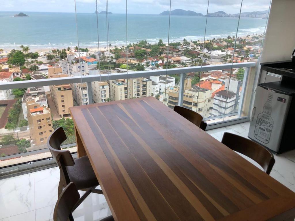 Maravilhoso apartamento vista mar Enseada Guarujá Exterior foto