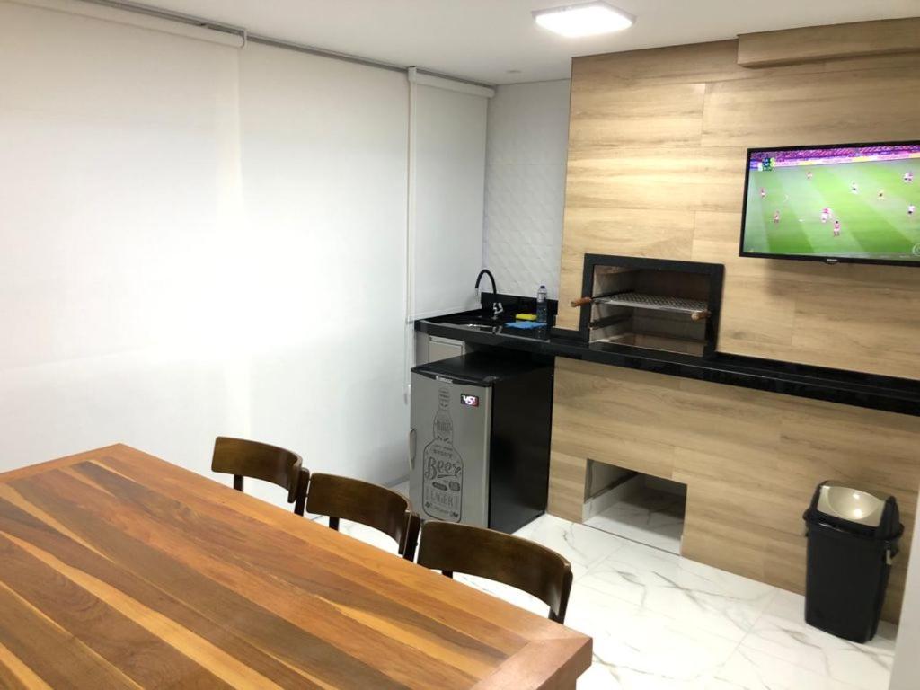 Maravilhoso apartamento vista mar Enseada Guarujá Exterior foto